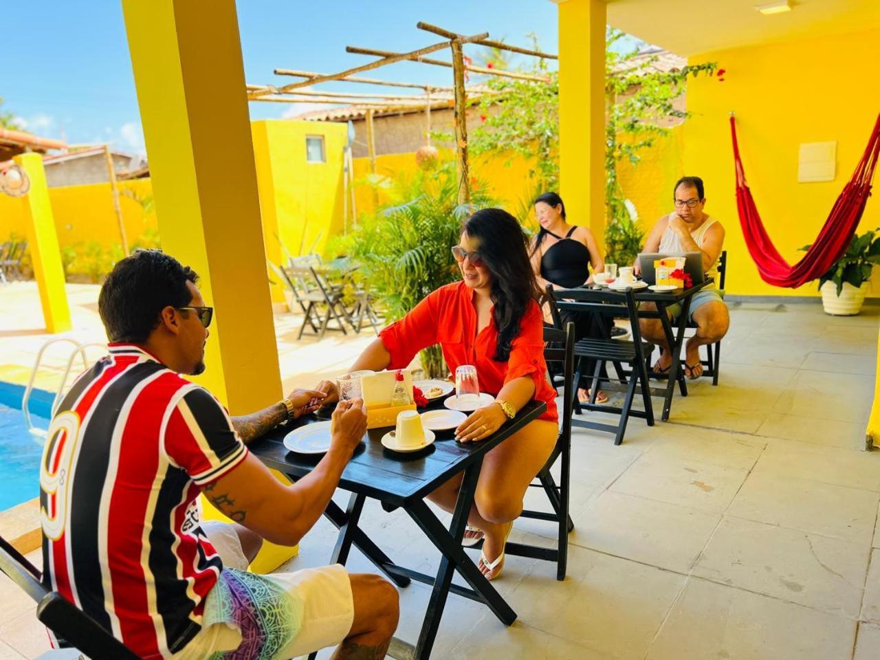 Hotel Pousada Panorama Beach ساو ميجيل دو غوستوسو المظهر الخارجي الصورة