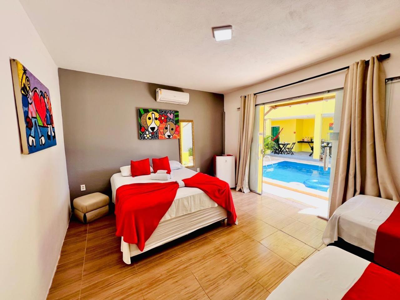 Hotel Pousada Panorama Beach ساو ميجيل دو غوستوسو المظهر الخارجي الصورة