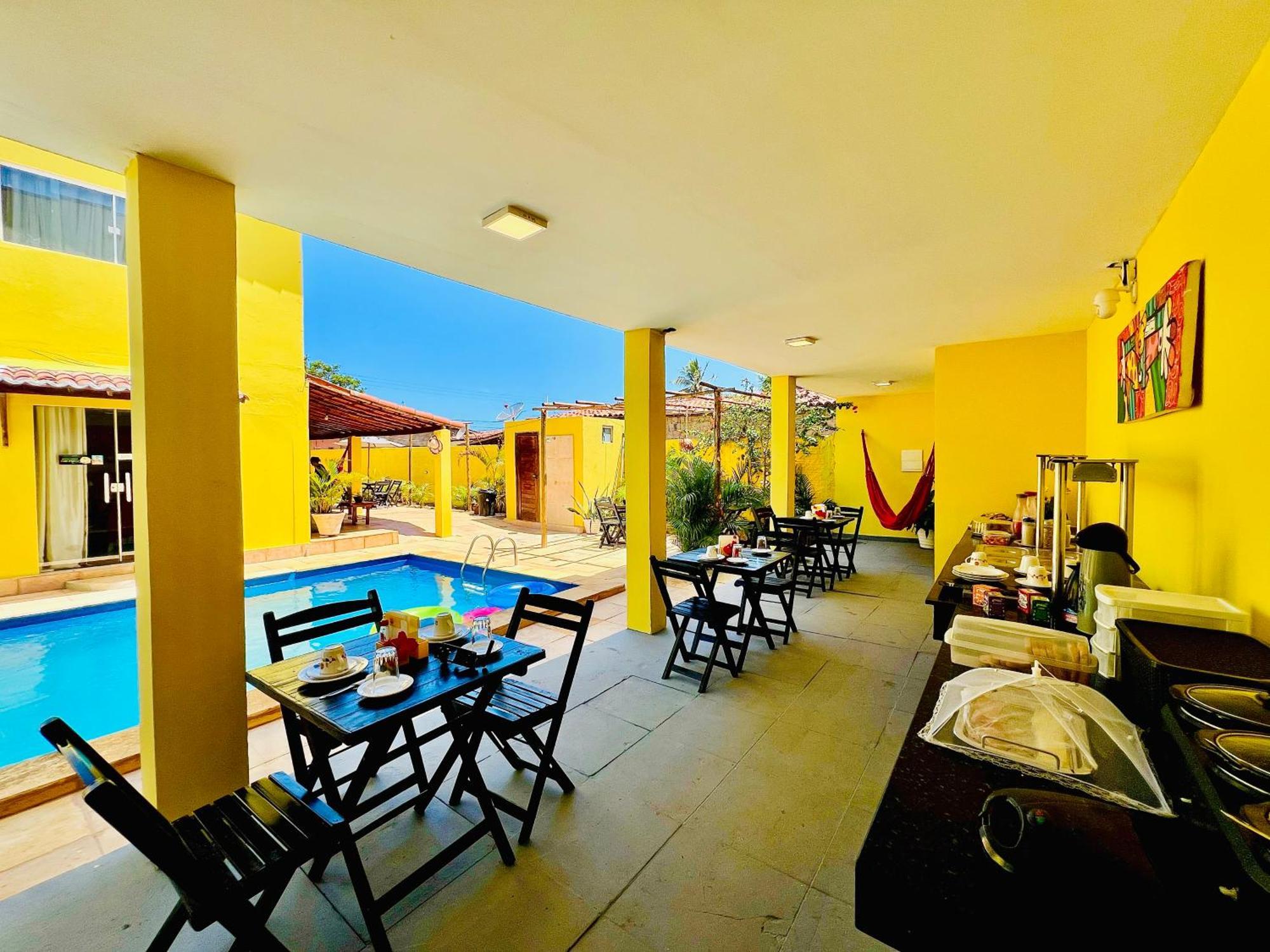 Hotel Pousada Panorama Beach ساو ميجيل دو غوستوسو المظهر الخارجي الصورة