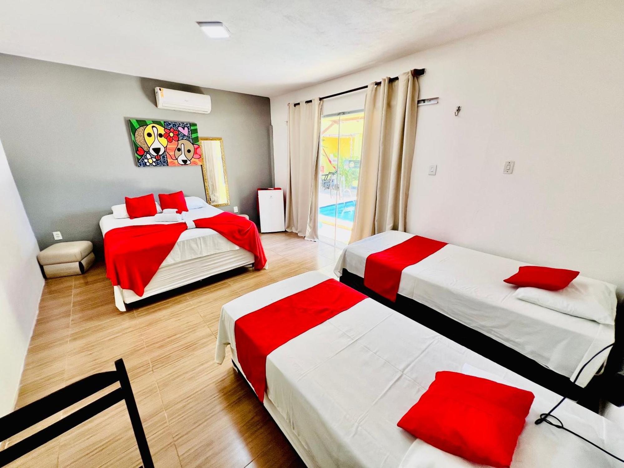 Hotel Pousada Panorama Beach ساو ميجيل دو غوستوسو المظهر الخارجي الصورة