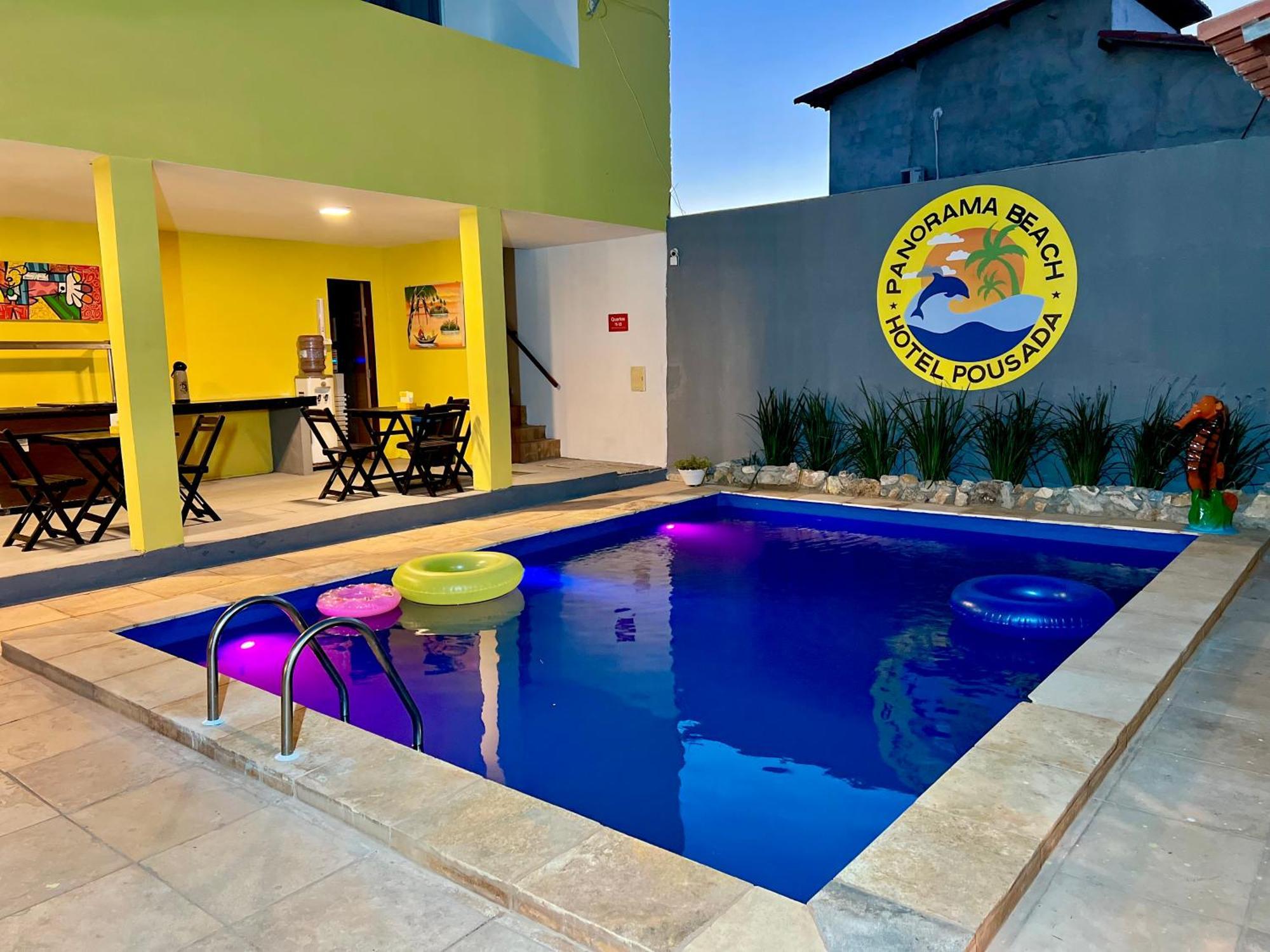 Hotel Pousada Panorama Beach ساو ميجيل دو غوستوسو المظهر الخارجي الصورة